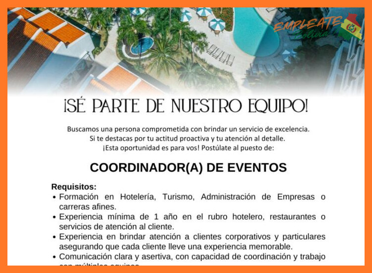 Áreas y Oportunidades de Empleo Disponibles