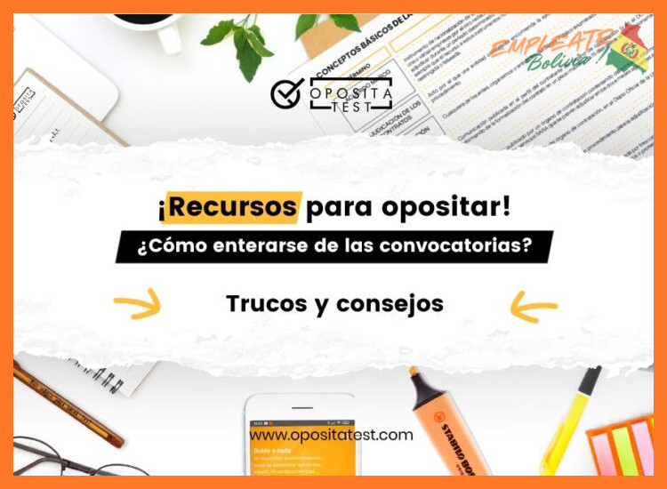 ¿Cómo puedo enterarme de las convocatorias de empleo abiertas?