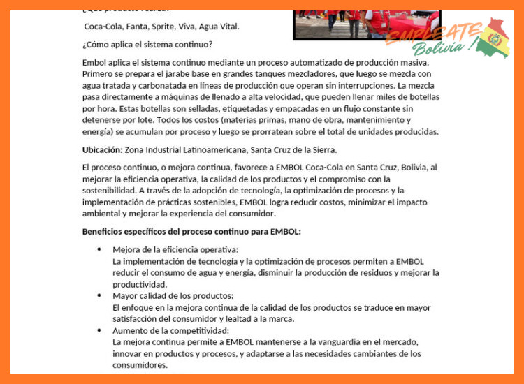¿Cuál es el proceso o los canales establecidos por EMBOL Sistemas para presentar una solicitud de empleo o hoja de vida?