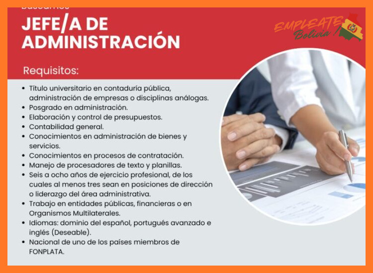 ¿Cuáles son los requisitos generales para postular a una vacante en FONPLATA?