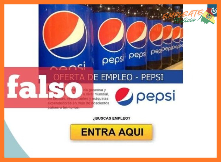 Pepsi Bolivia Trabaja con Nosotros - Pepsi Bolivia Trabaja