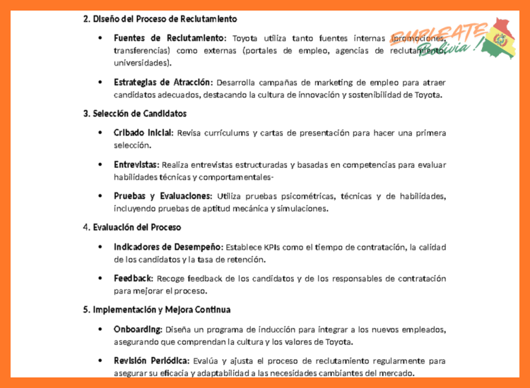 Proceso de Reclutamiento y Selección