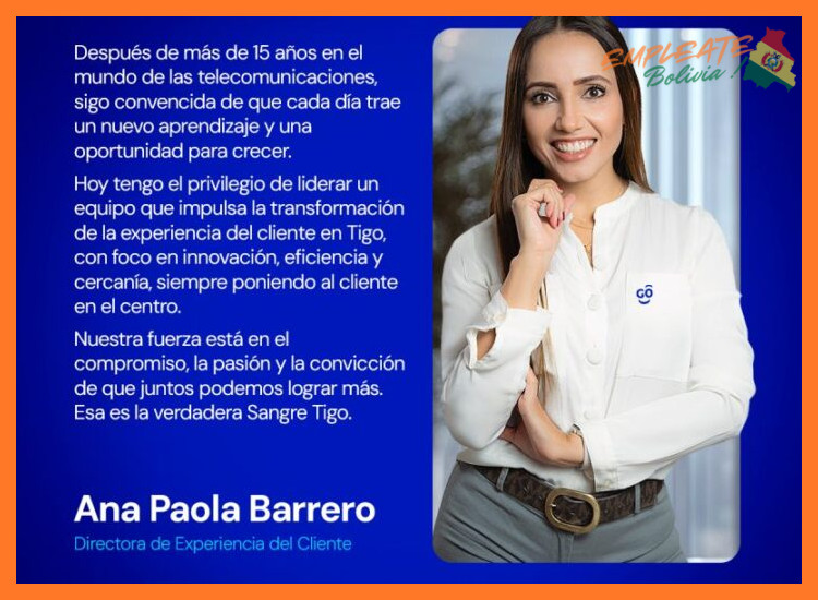 ¿TIGO Bolivia ofrece oportunidades de desarrollo profesional?